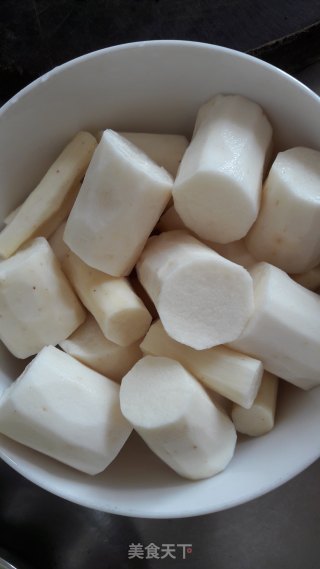 Five Finger Milk Pork Rib Soup recipe