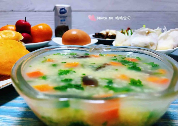 Carrot Millet Congee recipe