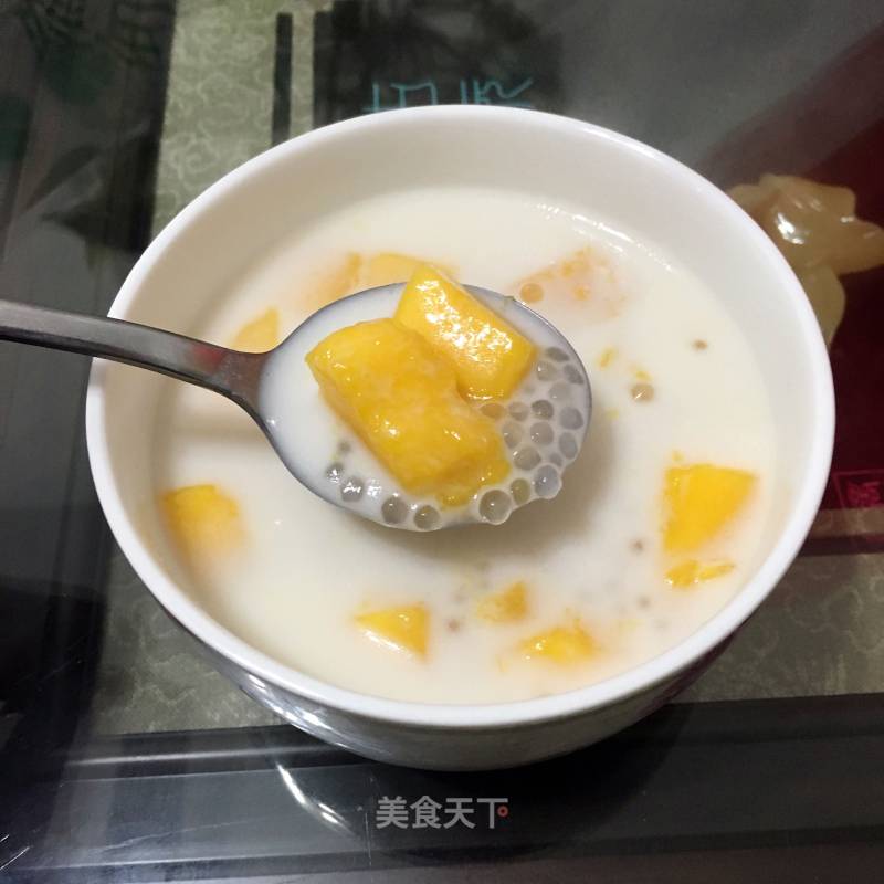 Mango Coconut Milk Sago recipe