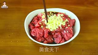 The Big Dish in The Korean Drama-stir-fried Beef with Mixed Vegetables recipe