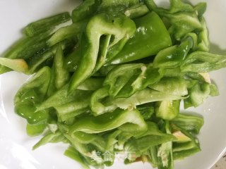 Stir-fried Pork with Green Pepper recipe