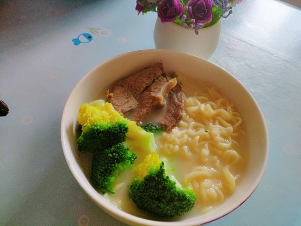 #中卓牛骨汤面#soy Beef Noodle Soup recipe