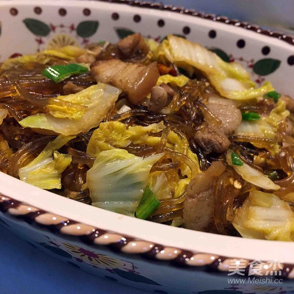 Braised Pork and Cabbage Vermicelli recipe