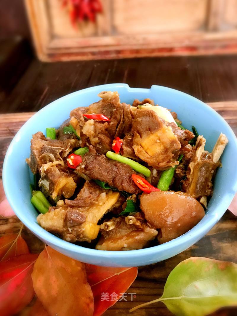 Lamb Stew with Radishes recipe