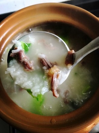 Beef Mustard Porridge