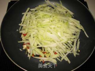 Stir-fried Chayote recipe