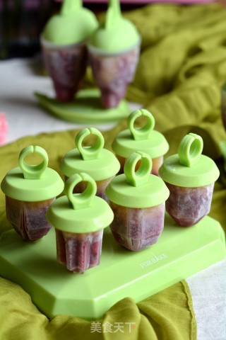 Grape Honeydew Popsicles recipe