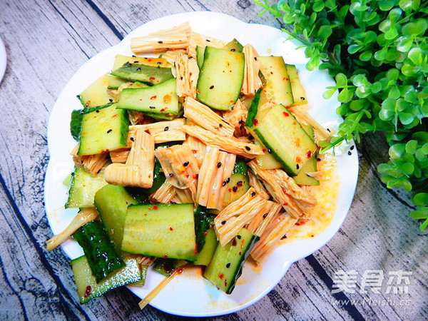 Cold Cucumber Yuba recipe