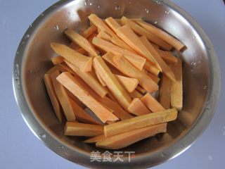 Different Tastes 【golden Potatoes】 recipe