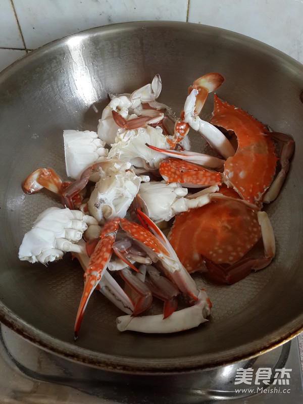 Scallion Ginger Crab recipe