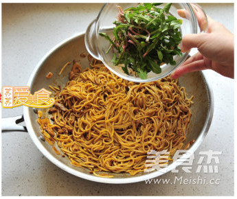Secret Recipe for Fried Noodles recipe