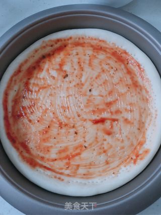Chicken and Shrimp Pizza recipe