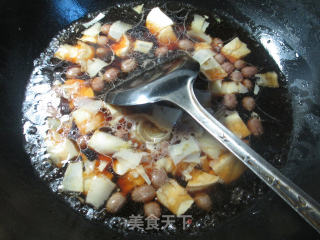 Roasted Winter Bamboo Shoots with Peanuts recipe