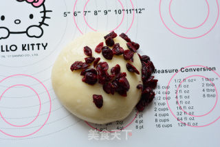 Pumpkin Cranberry Mochi Ou Bun recipe