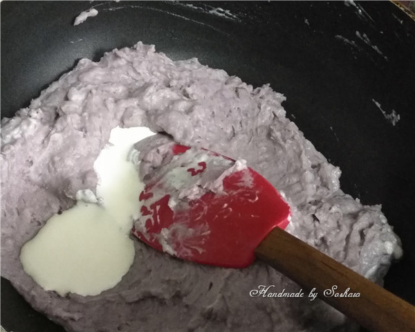 Milk Taro Puree recipe