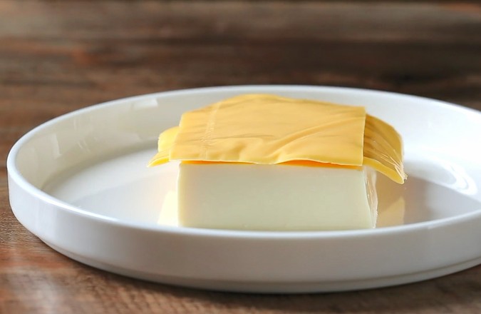 Microwave Cheese Tofu recipe