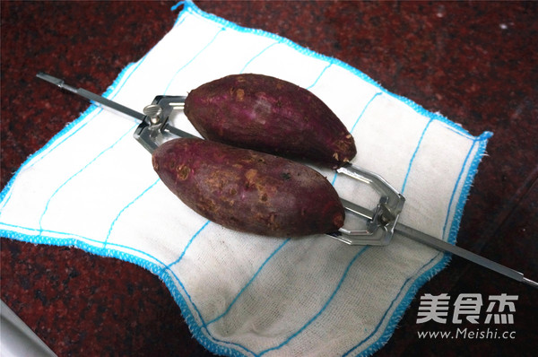 Roasted Purple Sweet Potato recipe