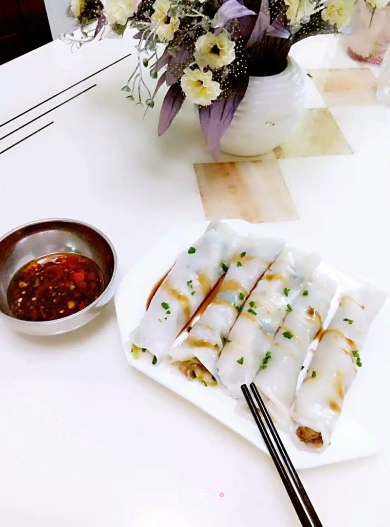 Homemade Rice Rolls recipe