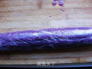 Microwave Purple Sweet Potato Donkey Rolling recipe