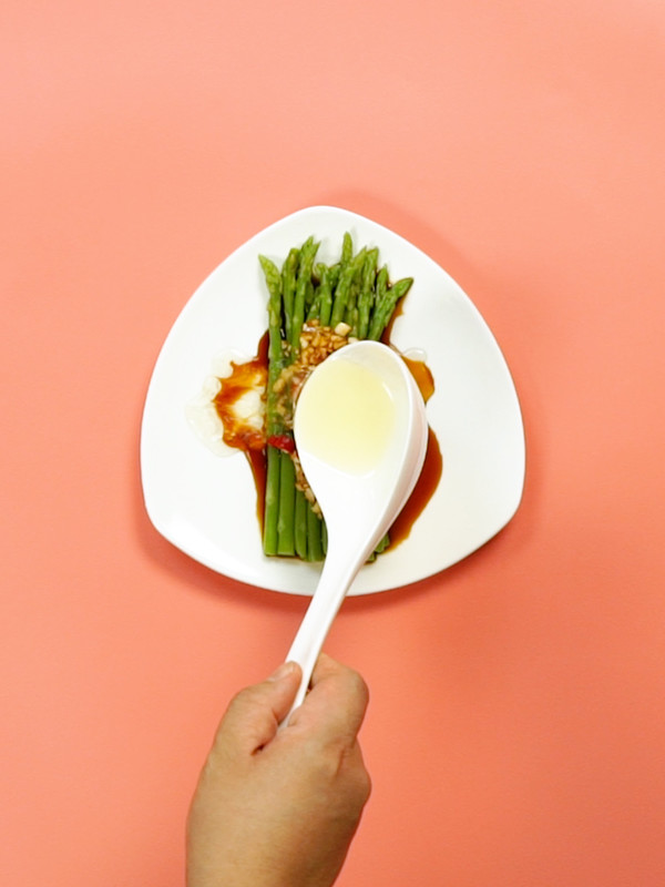 Asparagus in Umami Oil recipe