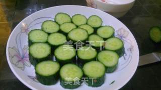 Cucumber Meatball Tower recipe