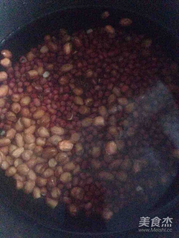 Red Bean and Red Rice Porridge recipe