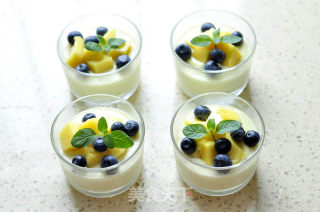 Mango Oat Pudding recipe