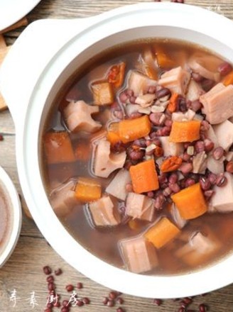 Red Bean and Lotus Root Soup recipe
