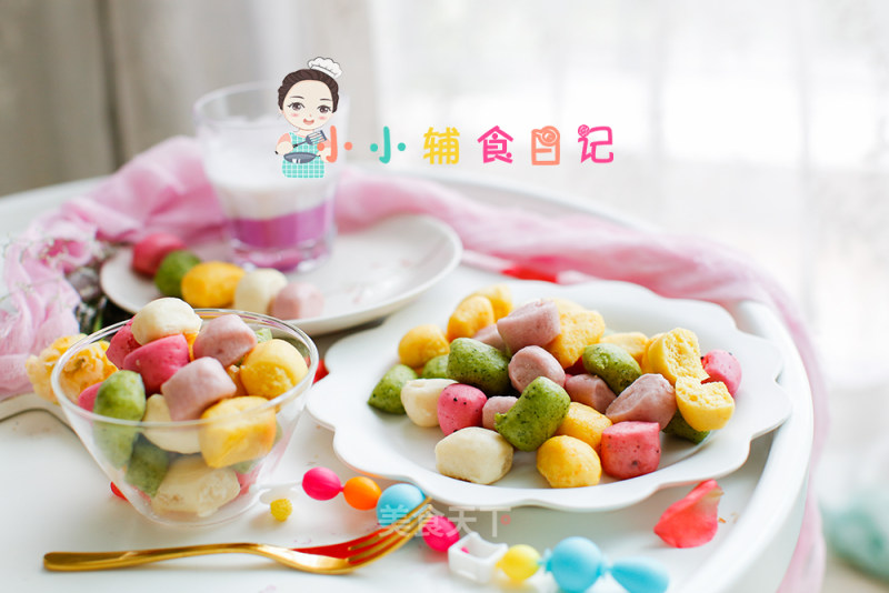 Iron Supplement Food Invisible Meat Mud Color Mini Steamed Buns