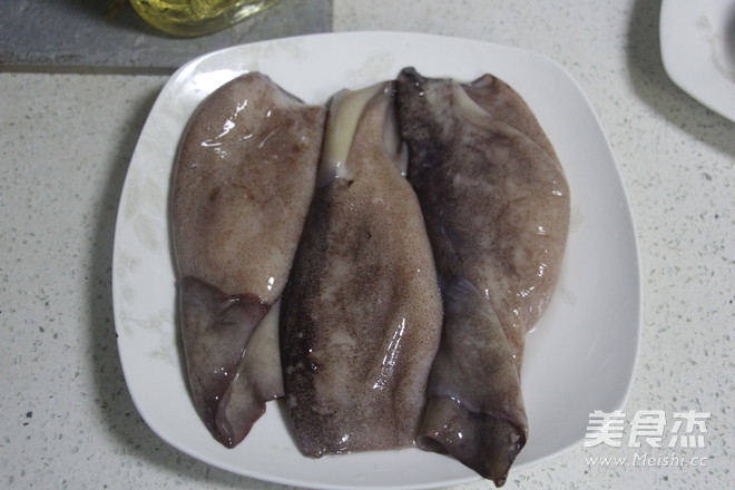 Sauce Fried Squid recipe