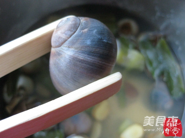 Boiled Snails recipe