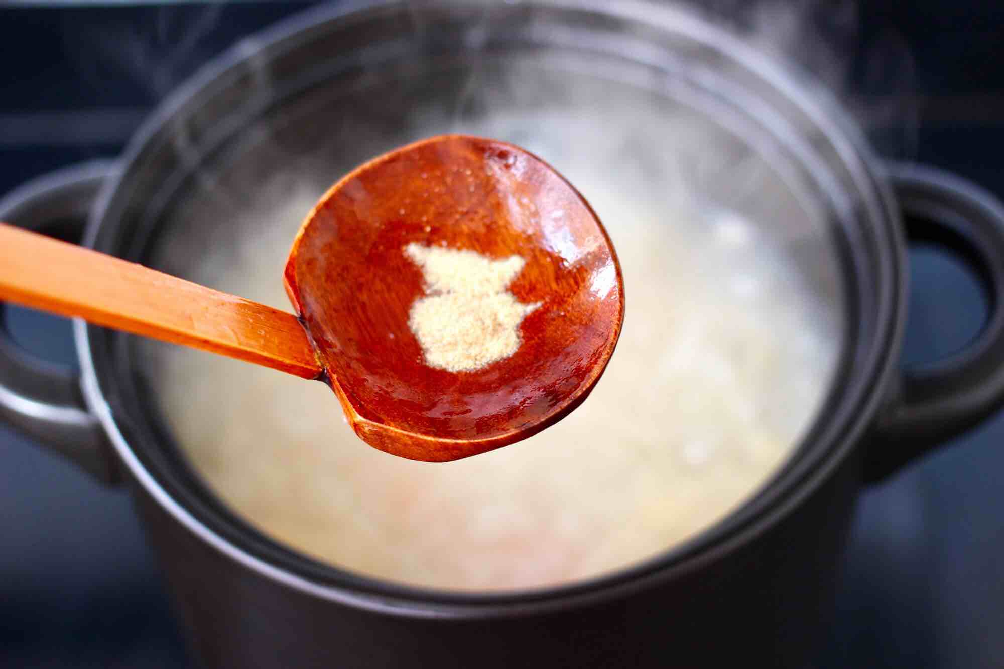 Shrimp and Sea Cucumber Casserole Congee recipe