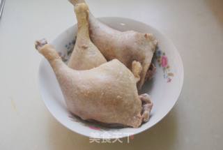 Food Also Talks about "mandarin Duck With"——【duck Meat and Yam Porridge】 recipe