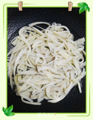 Shredded Pleurotus recipe