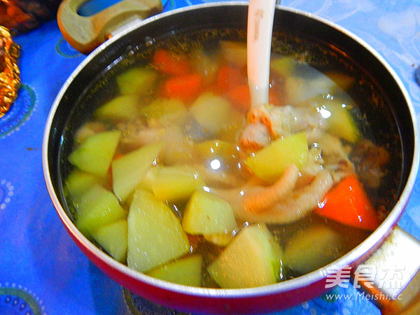 Chayote Chicken Soup recipe