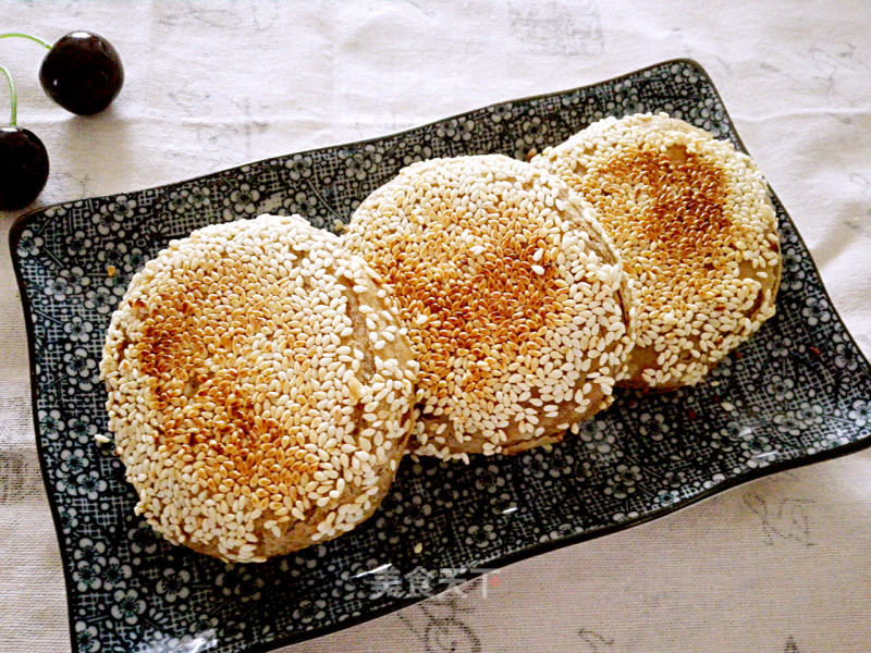 #trust之美#old Beijing Sesame Paste Biscuits recipe