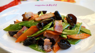 [homel is As Delicious As 18, and The "banquet" Surprises Four People] Family Fun-classic Fried Bacon recipe