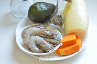 There is Also A New Way to Eat Fruit-----baked Shrimp with Avocado recipe