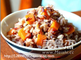 Savoury Sweet Potato Rice recipe