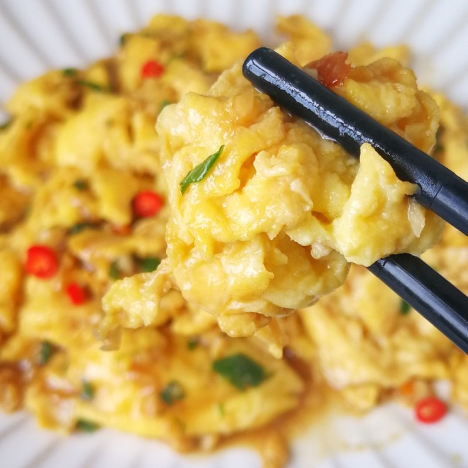 Creative Dishes, The Highest State of Scrambled Eggs, Sweet and Sour Eggs recipe