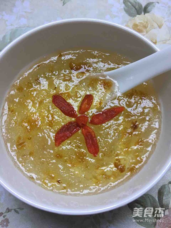 Peach Gum Soap Jelly Rice Soup recipe