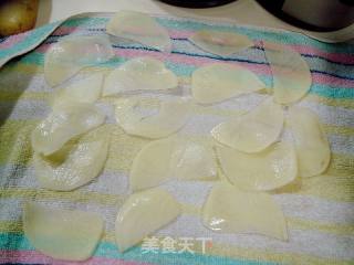 Homemade Oil-free Potato Chips recipe