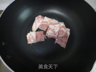 Garlic Bacon Snow Pea recipe