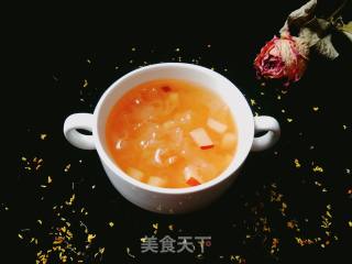 Osmanthus Red Pear Tremella Syrup recipe