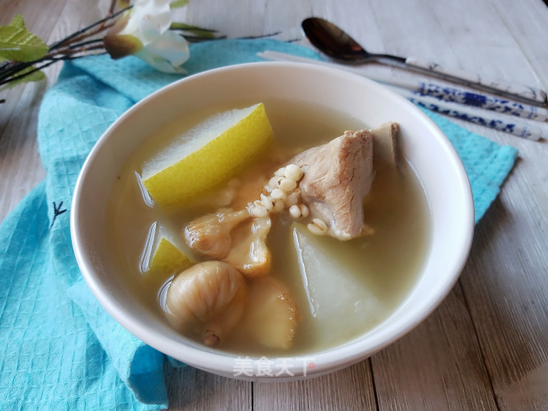 Hericium and Winter Melon Soup