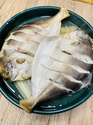 The Universal Formula for Steamed Sea Fish-steamed Flat Fish recipe