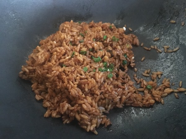 Soy Sauce Fried Rice recipe