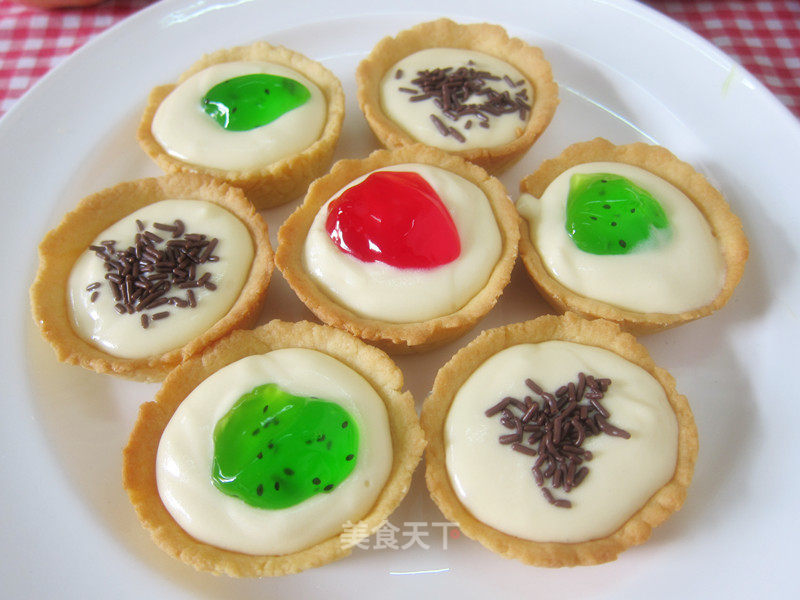 Mini Jam Cheese Tart