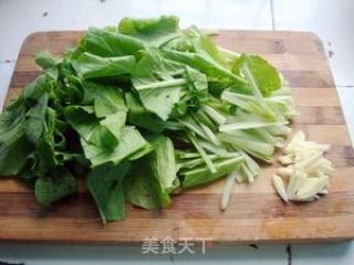 Stir-fried Chinese Cabbage with Mushrooms recipe