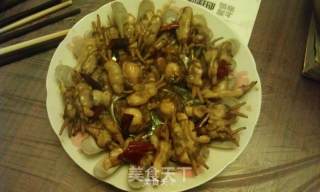 Sauce Fried Razor Clams and Small Abalone recipe
